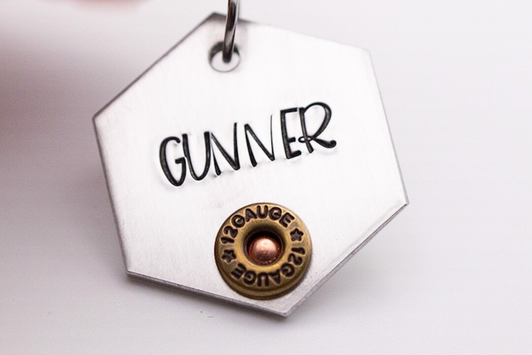 Shotgun Shell Dog Tag, Hunting Dog Tag, 12 Gauge Shell Tag Etsy