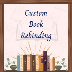 Custom Book Rebinding | Custom Special Edition Books | Marriage Proposal Gifts