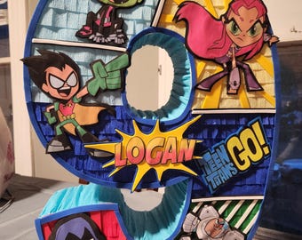 Piñata dei Teen Titans