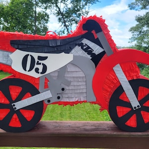 Motorcycle/ Bike Birthday Piñata