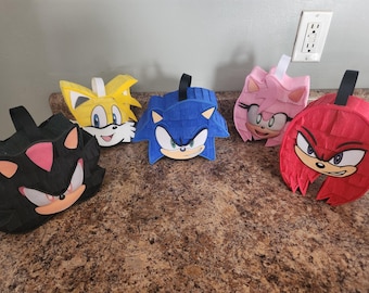 Sonic characters piñatas (miniatures)