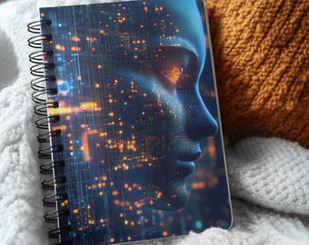 Science Notebook Data Science Teacher Spiral Journal AI Tech Futurist Gift STEM Student Notebook Gift Computation Computer Engineering Gift
