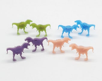 T-Rex Stud Earrings, Small Dinosaur Jewelry, Tyrannosaurus Rex