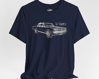1964 Pontiac Tempest T-Shirt, Retro Car Enthusiast Tee