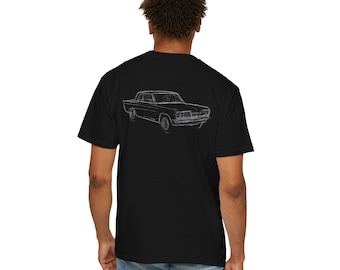 1962 Pontiac Tempest Back Print T-shirt | Vintage Car Tee