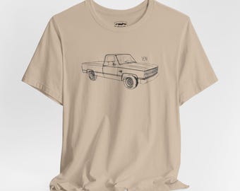 1981 Chevy C10 Squarebody Pickup Truck T-Shirt | Classic Vintage Truck Tee