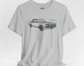 1964 Pontiac Tempest T-Shirt, Retro Car Show Apparel