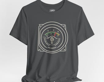 Vintage Pontiac Tachometer T-Shirt - 1964-65 Muscle Car Design