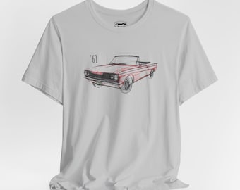 1961 Pontiac Tempest Convertible T-Shirt, Retro Car Enthusiast Tee