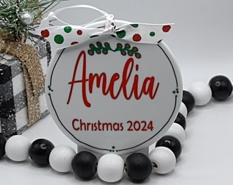 Name (Any) Personalized Ornament/Personalized Name/Custom Name Ornament