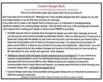 Create Your Own Design/Custom Design Ornament