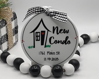 First Condo/New Condo/1st Condo Personalized Ornament/Personalized Condo Ornament/Condo Ornament