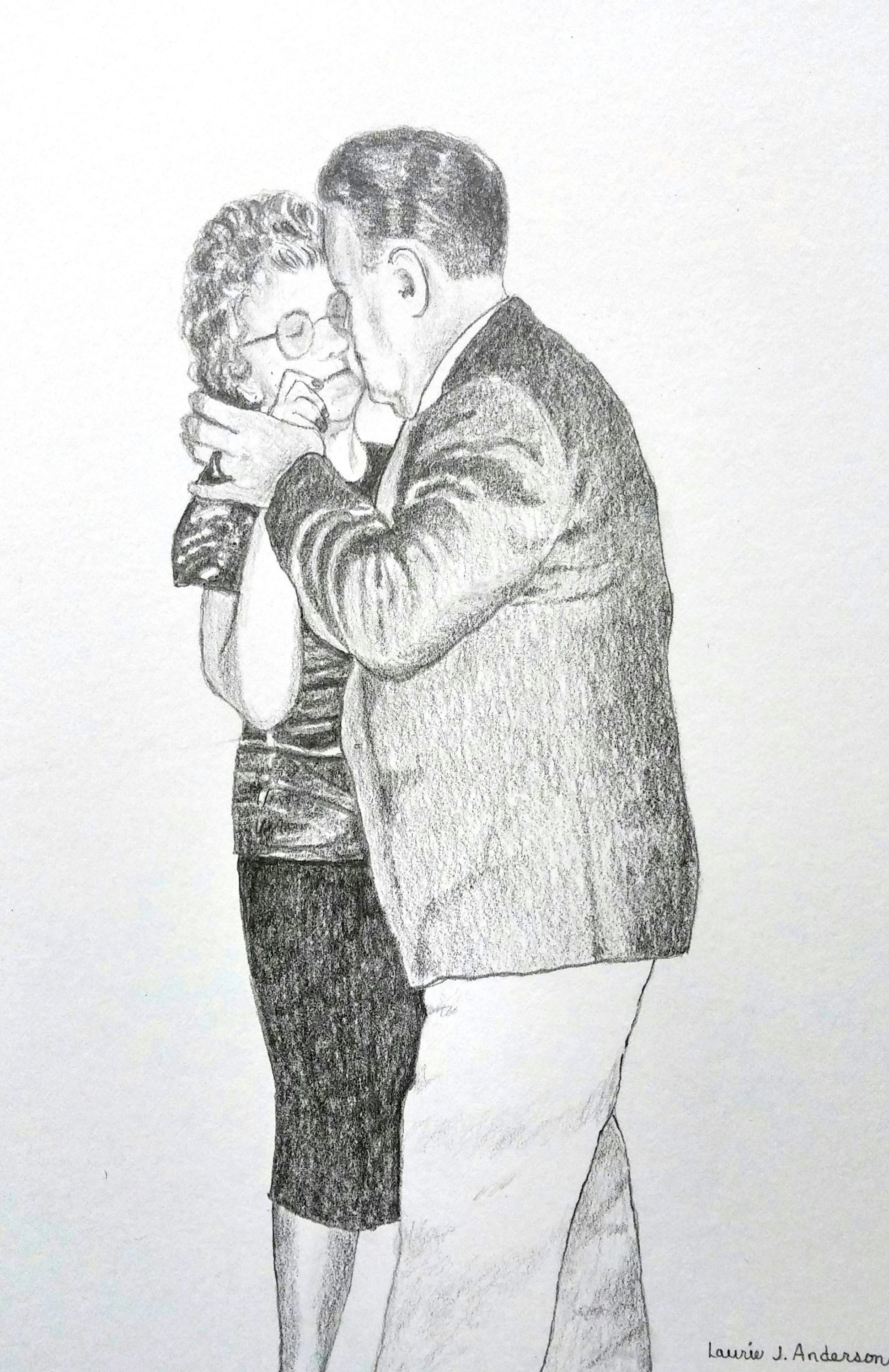 42 Simple Pencil Sketches Of Couples In Love - Artistic Haven