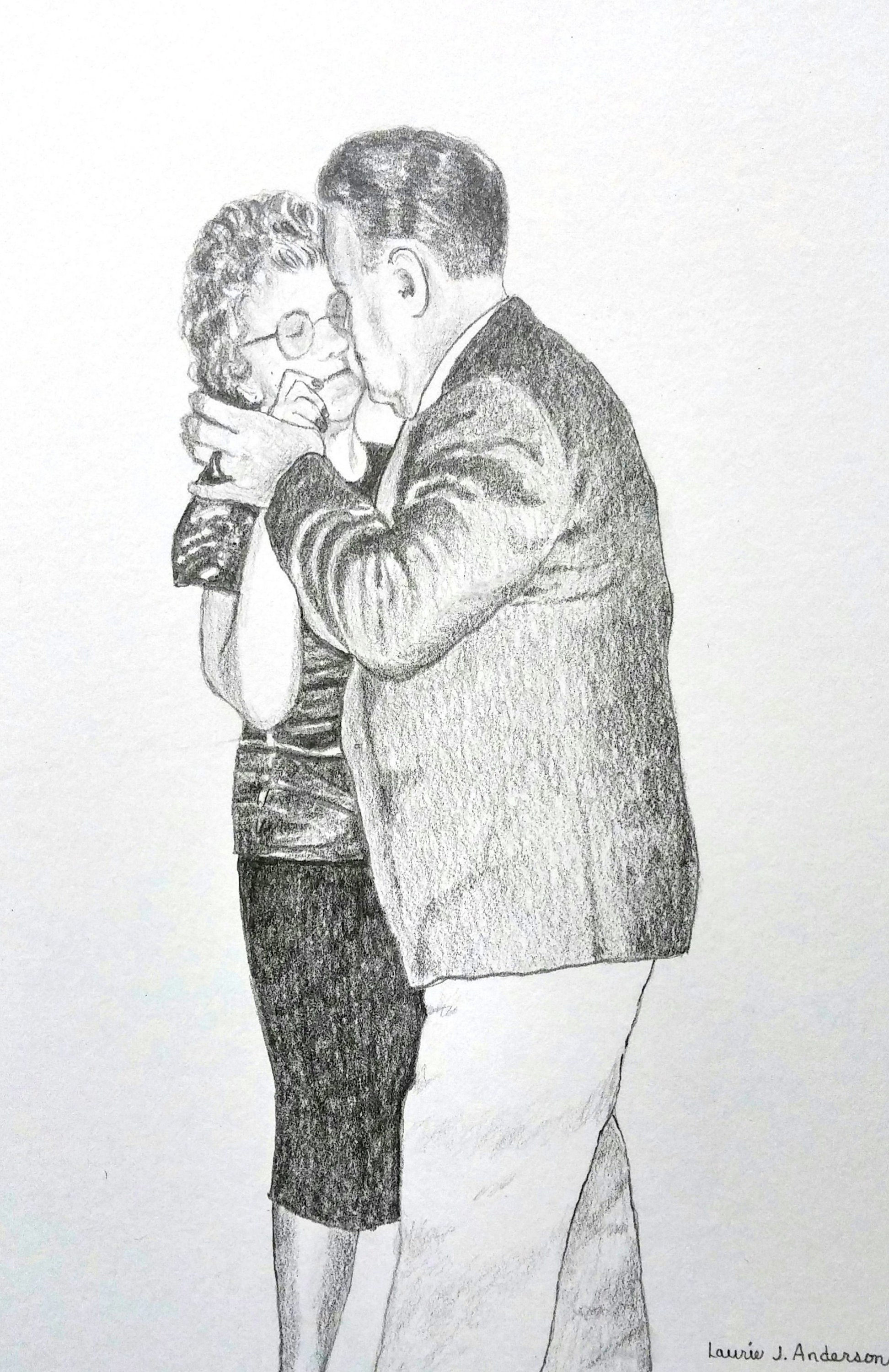 42 Simple Pencil Sketches Of Couples In Love – Artistic Haven