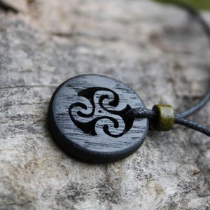 Ancient Irish Wood Celtic Gift