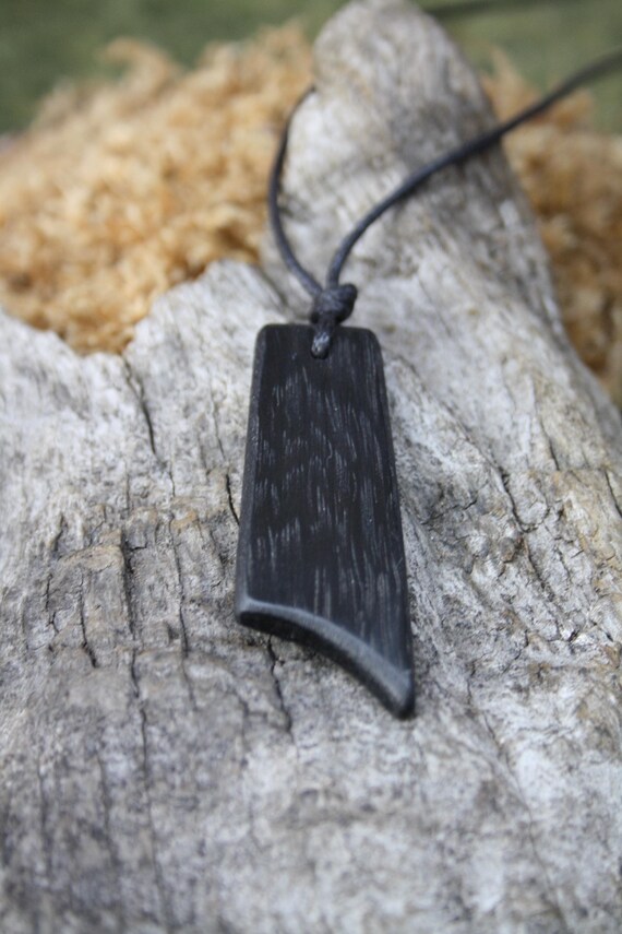 5000 Year Old Irish Bog Oak Necklace Hand carved Bogwood Pendant Unique 5th Wedding Anniversary Gift From Ireland Etsy New Zealand