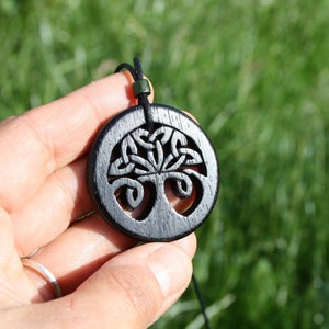 Bog oak necklace sale