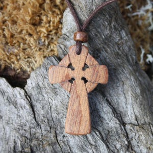 Irish Cross Necklace For Men
