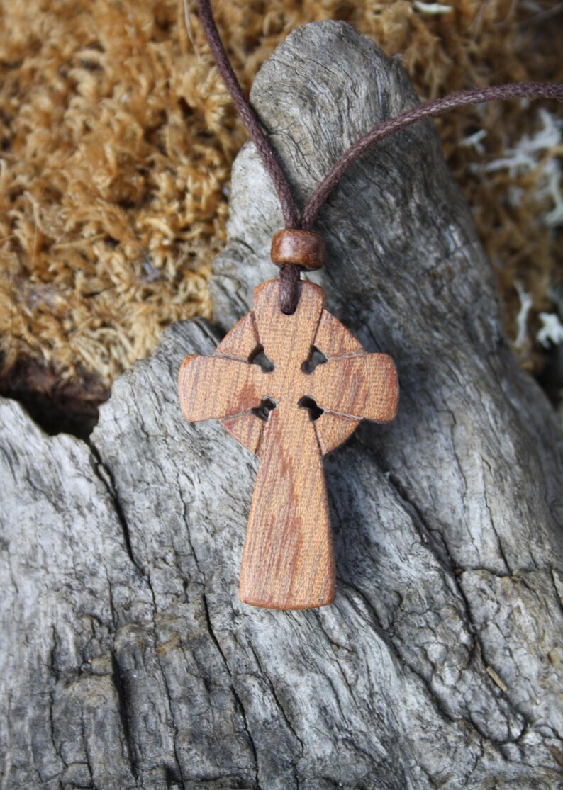 Irish Cross Necklace For Men