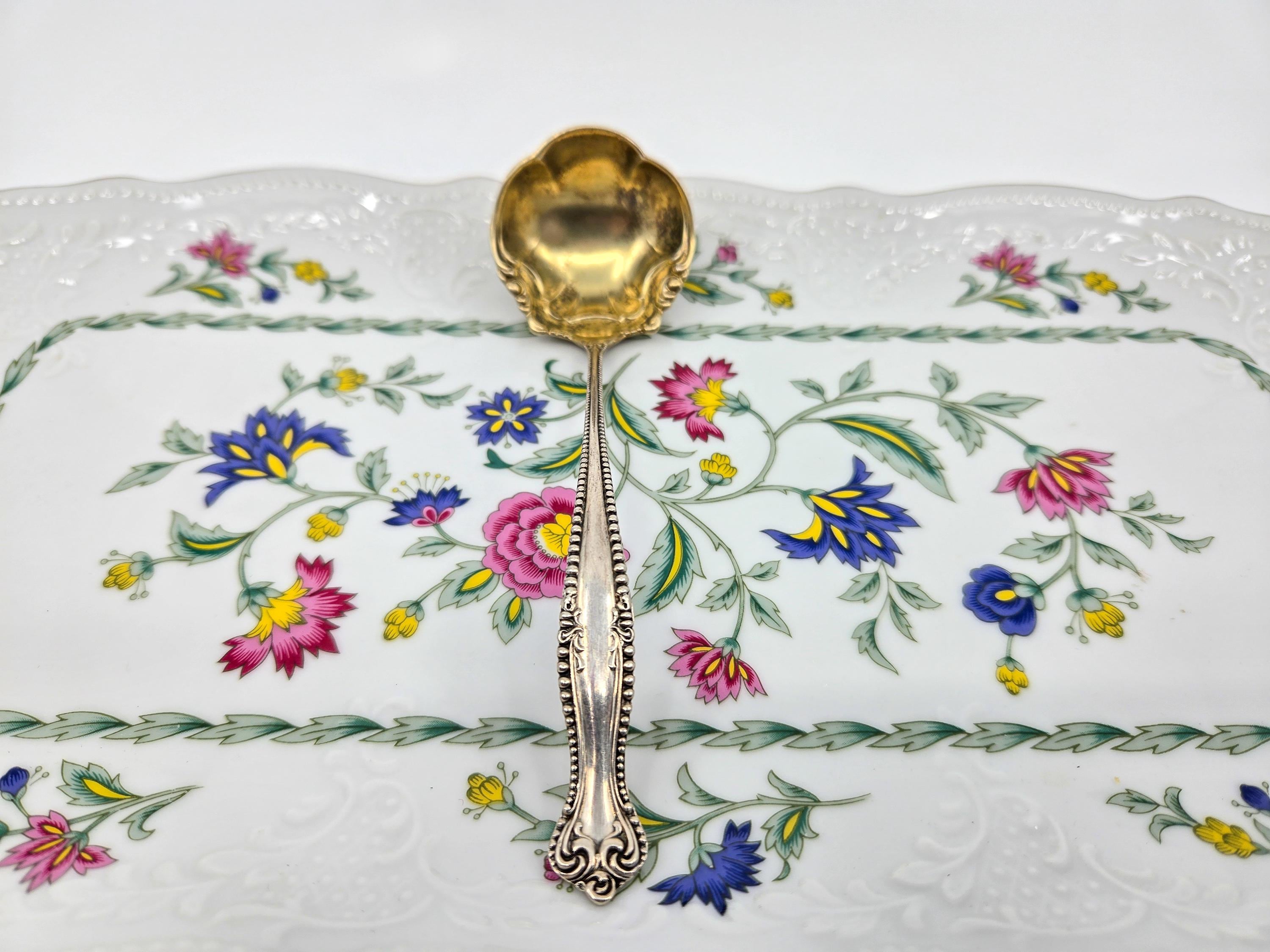 Antique Sterling Silver Serving Spoons Special - Whiting, Gilbert