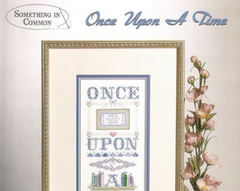 Once Upon A Time, Cross Stitch Pattern, Something In Common, Paper Pattern, 2001 Pattern, Moosemom