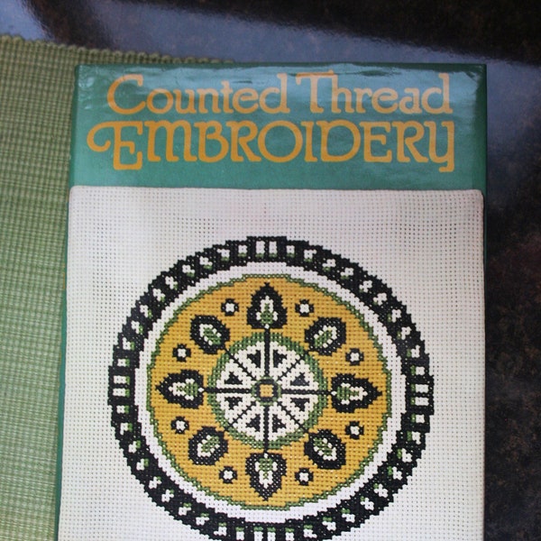 Counted Thread, Embroidery Book, Jean Kinmond, Cross Stitch Book, Vintage Needlework, Project Book, How To Embroider, Drawn Thread, Moosemom