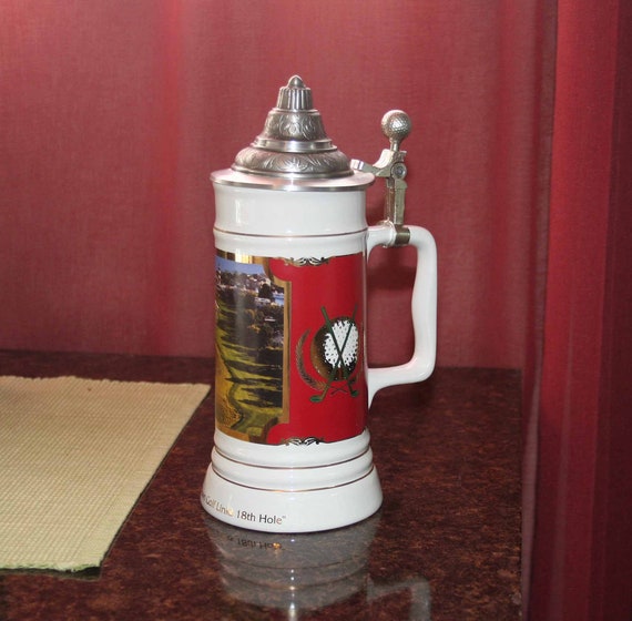 Budweiser 2022 Christmas Stein South Carolina Golfing Stein Vintage Beer Stein Harbour Town Golf Links | Etsy Australia