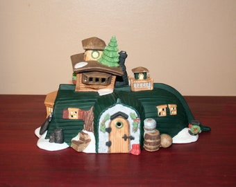 Department 56, Peggottys Seaside, Seaside Cottage, Dickens Village, Retired 1992, Christmas Display, Moosemom