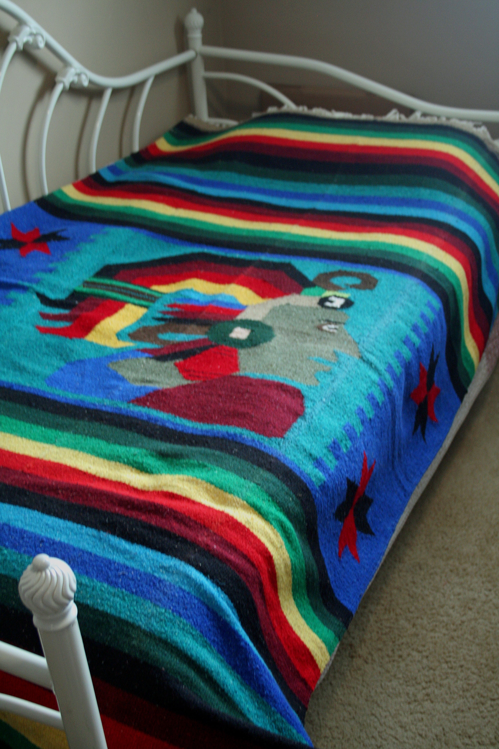 Aztec warrior blanket shop