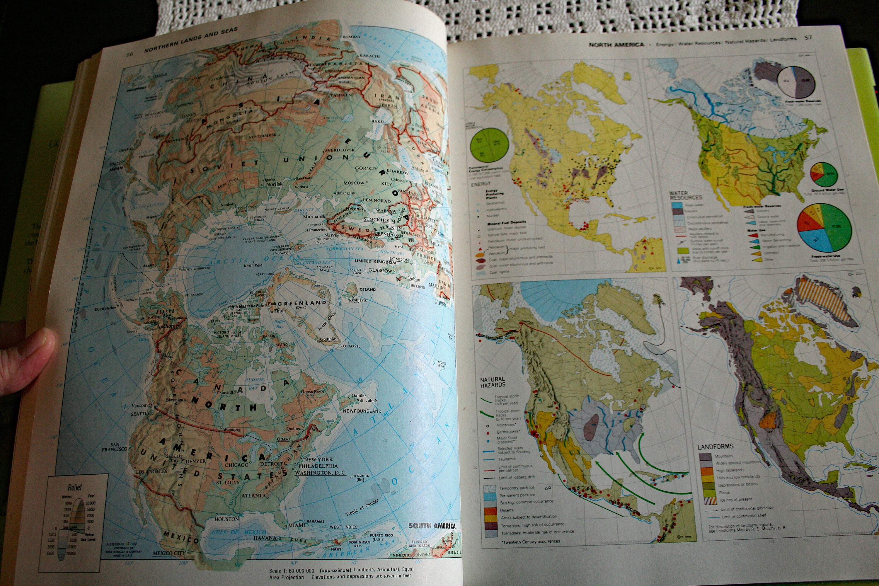 Goode's World Atlas Rand McNally 18th Edition Maps and - Etsy 日本