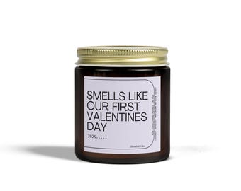 Our First Valentine's Day Candle: Coconut Apricot Wax