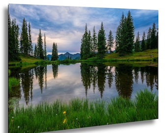 Paradise Divide Colorado Sunset Reflection