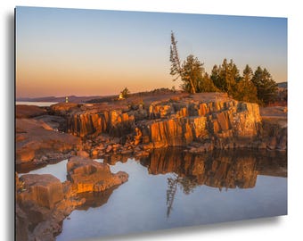 Sunset at Artist Point in Grand Marais Minnesota