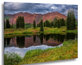 Red Mountain Reflection at Paradise Divide near Crested Butte Colorado
