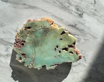 DNAブルースモークレムリアンクォーツワンド（両端が尖った先端