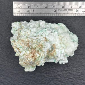 Blue Aragonite ~ La Ojuela Mine in Santa Aulalia Chihuahua, Mexico ~ UV Florescent ~ Raw and Natural Stone