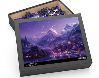 Velaris-puzzel: To the Stars Who Listen Legpuzzel, ACOTAR Book Lover Gift