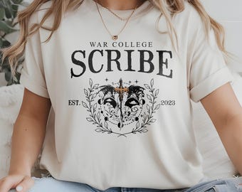 Fourth Wing Inspired T Shirt: Dragon Fantasy Bookish Reader Gift