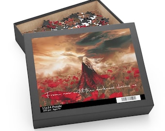 Manon Blackbeak Jigsaw Puzzle: Throne of Glass Bookish Gift