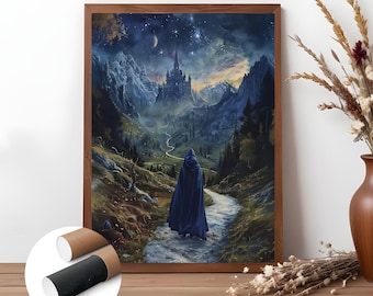 Throne of Glass Kunstdruck: Sarah J Maas Fantasy-Buchposter