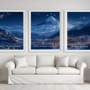 Velaris City of Starlight Print: Acotar Bookish Wall Art (Digital Download)