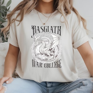 Fourth Wing Shirt: Basgiath War College Dragon Rider Tee