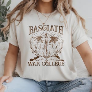 Fourth Wing T-Shirt: Basgiath War College Dragon Rider Tee