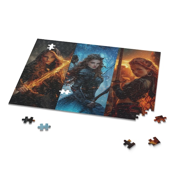Throne of Glass Puzzle: Fantasy Bookish Jigsaw Gift for Readers - Etsy