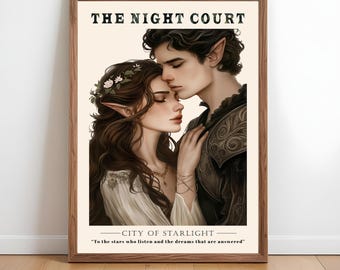 ACOTAR Velaris Print: Feyre & Rhysand Night Court Digital Download