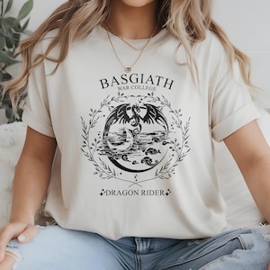 Fourth Wing Shirt: Basgiath War College Dragon Rider Tee