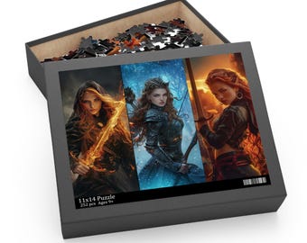 Throne of Glass Puzzle: Fantasy Bookish Jigsaw Gift for Readers - Etsy