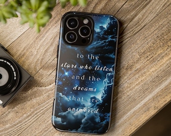 Velaris Phone Case: To the Stars Who Listen ACOTAR Protective Cover