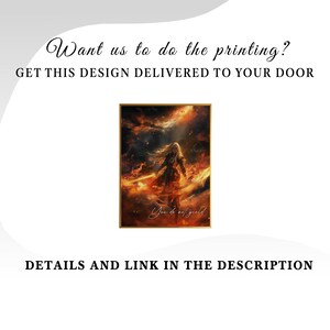 Aelin Throne of Glass Art Print: Fantasy Book Decor (Digital Download 300 DPI) image 7