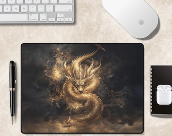 ファンタジー ドラゴン マウスパッド (長方形) | フォース ウィング